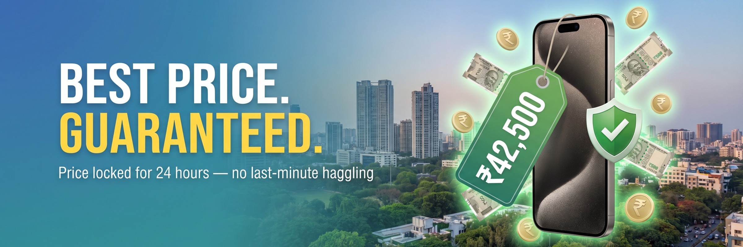 Best price guaranteed — price locked for 24 hours